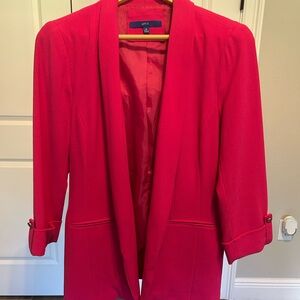 Apt. 9 Women's Vibrant Red Suit Jacket